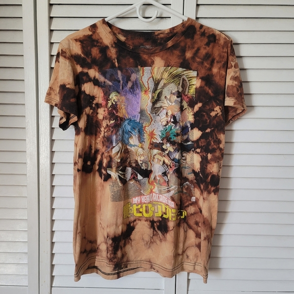 MY HERO ACADEMIA Tie Dye Cotton T-Shirt, Size S - Picture 2 of 8